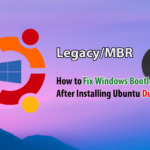 Fix Windows Bootloader Dual Boot Ubuntu