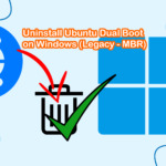 Uninstall Ubuntu Dual Boot Legacy MBR