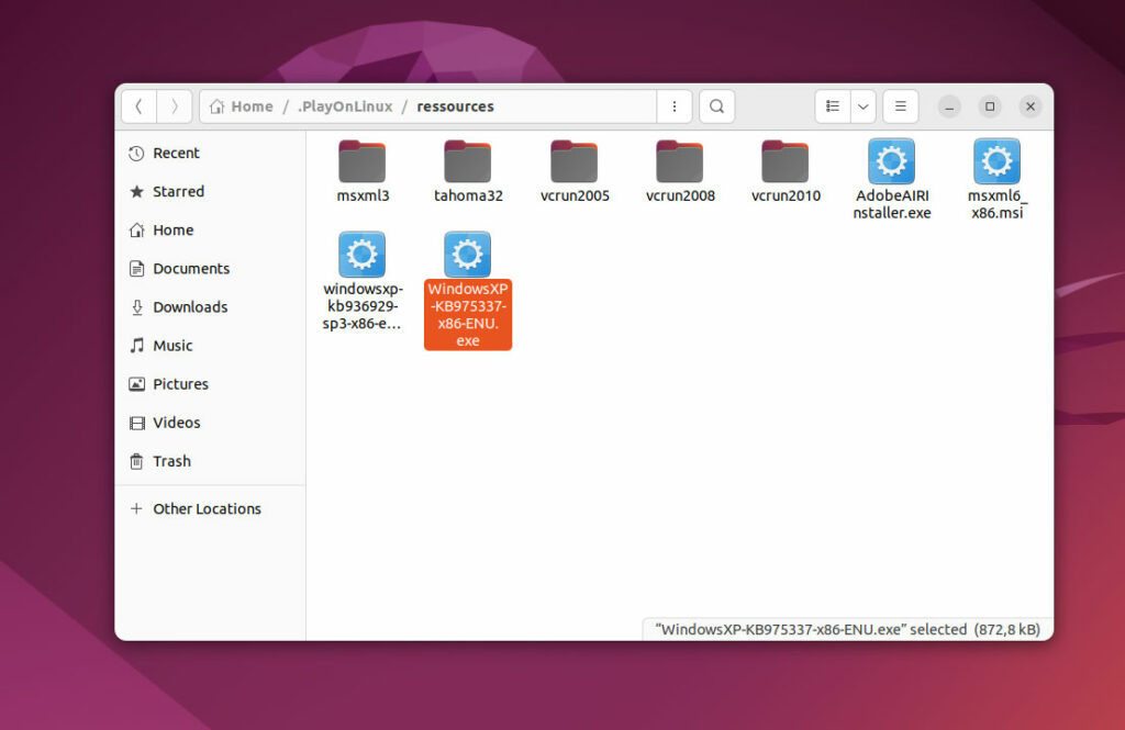 Fix wine download file