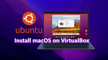 install macOS on VirtualBox for Ubuntu