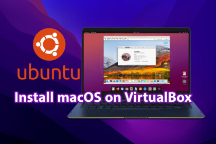 install macOS on VirtualBox for Ubuntu