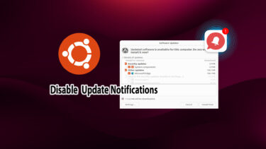Disable Update Notifications on Ubuntu