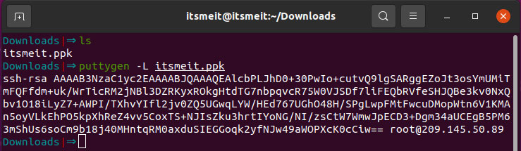 How to generate ssh keys in Ubuntu 22.04, 20.04 / Linux The key is displayed