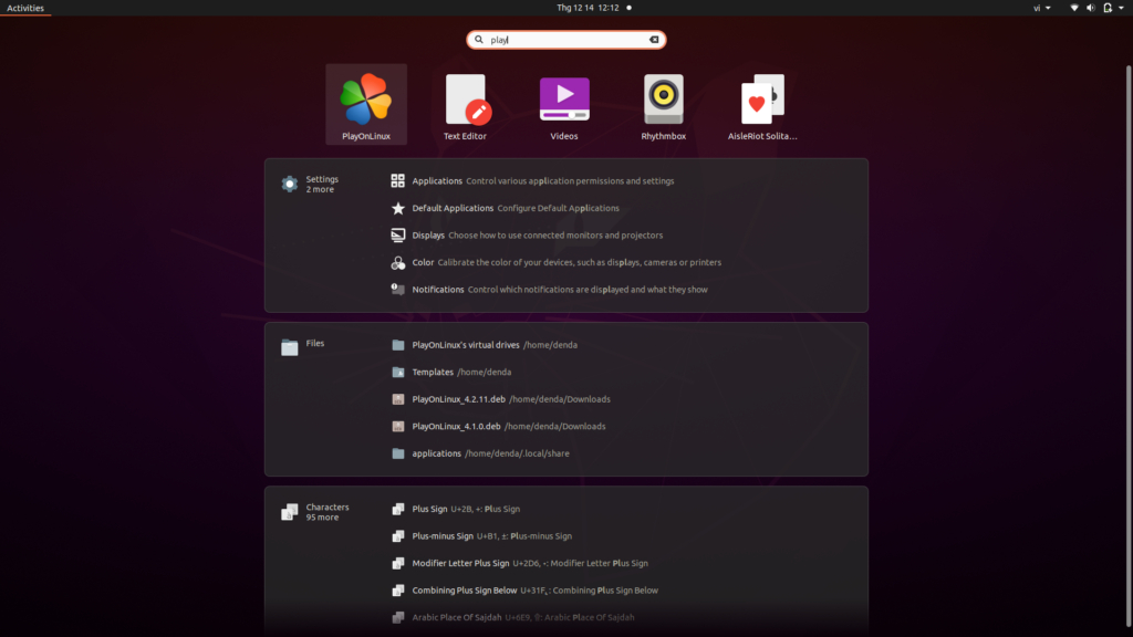 Open Playonlinux