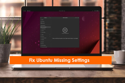 Fix missing settings on Ubuntu