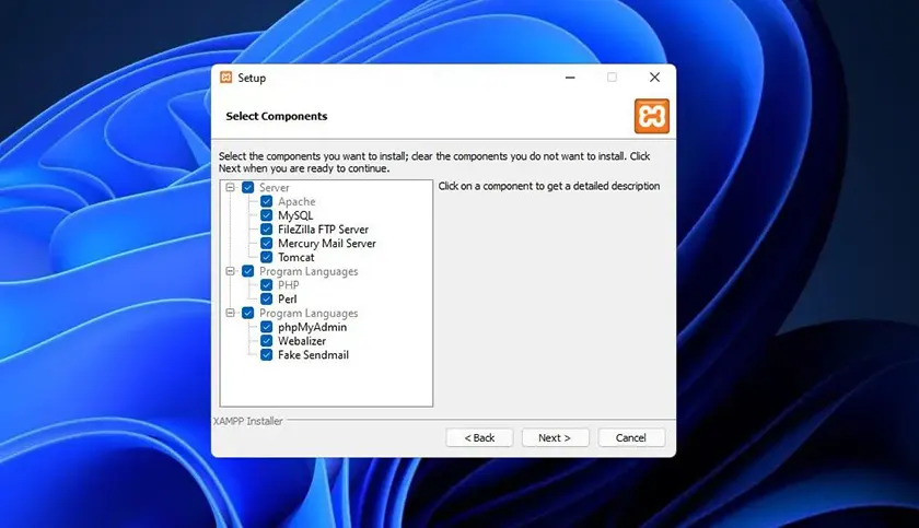 Install XAMPP