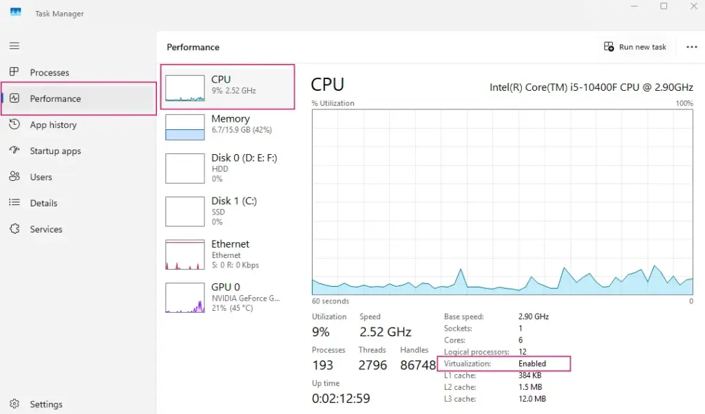 Enable Virtualization Technology Lenovo