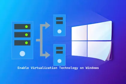 Enable Virtualization Technology Lenovo
