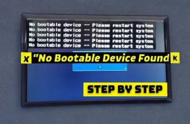 Fix Windows “No Bootable Device Found”