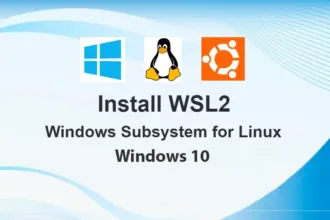 Install WSL2 on Windows 10