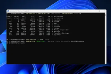 PowerShell Cleanup