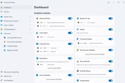 powertoys - Windows shortcut to launch apps
