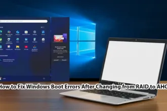 Windows won't boot after RAID to AHCI