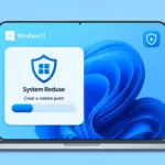 Create a System Restore Point Windows