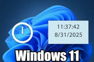 Show Clock Seconds Windows 11